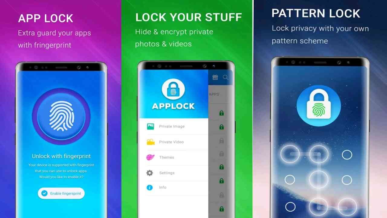 Fingerprint Lock लगाने वाला App